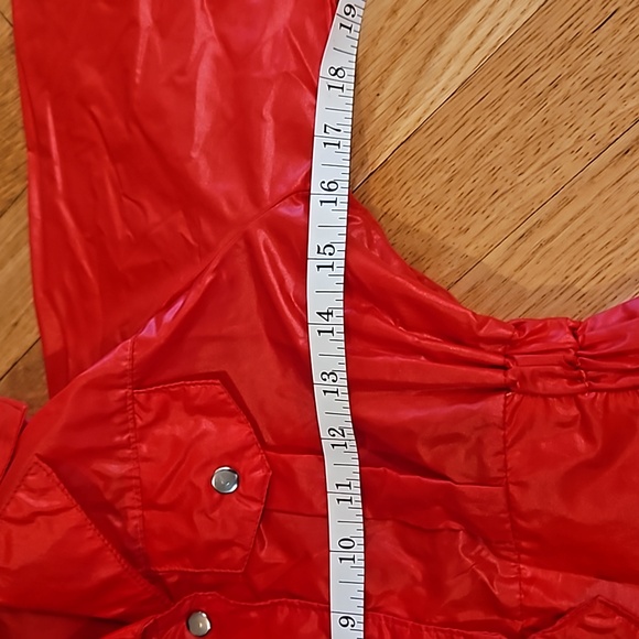 VINTAGE RETRO 60'S BERNI RAIN JACKET RED - Picture 13 of 13